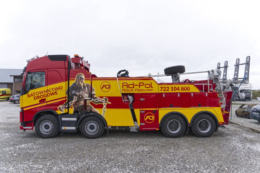 Holowanie TIR Zgorzelec – nowoczesny holownik do pojazdów ciężarowych